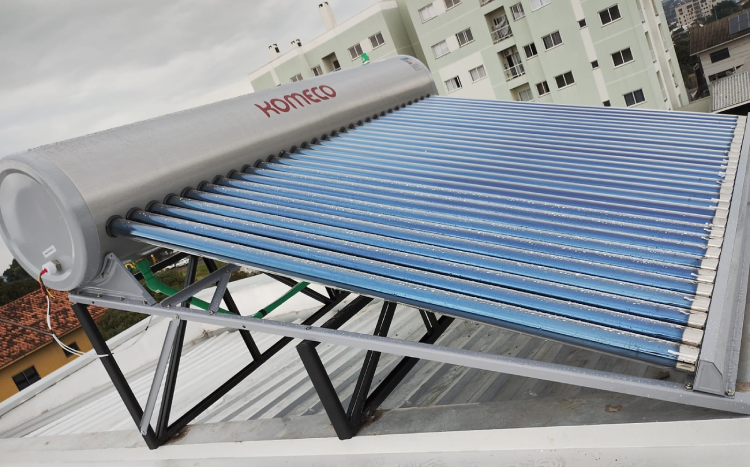 Sistema de aquecedores solares
